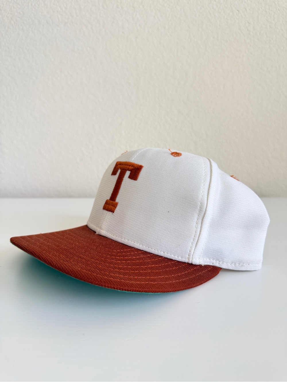 Vintage New Era Texas Longhorns Fitted Hat 7 3/8 Pro Model USA Since 1920